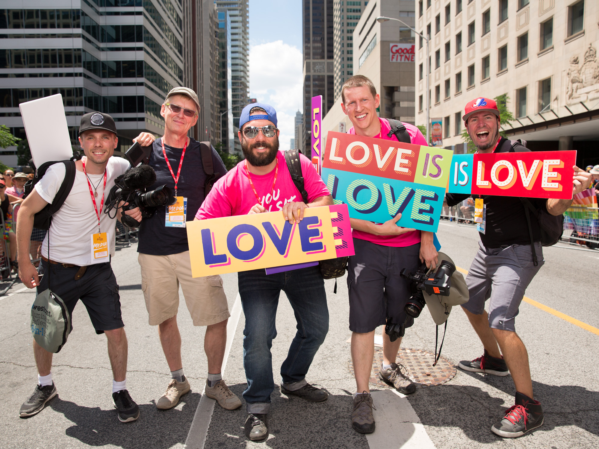 Crucial Pictures Film Crew - Pride Festival - Toronto